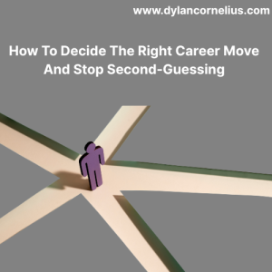 Person standing at a crossroads, symbolizing career decision-making and choosing the right path.