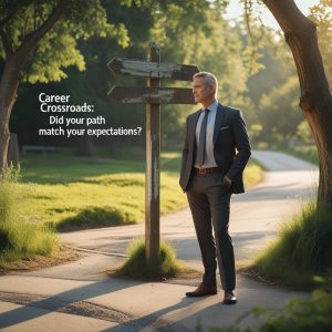 A man at a crossroads -- Career Crossroads -- Did your path meet your expectations?